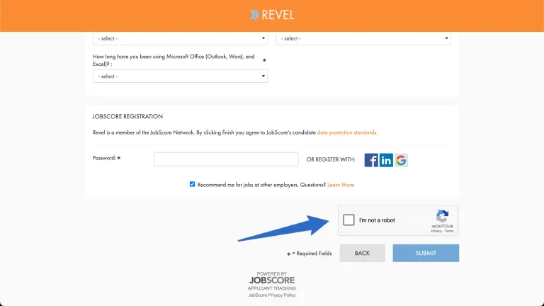 Fight Resume Spam Using CAPTCHAs in Job Application Forms